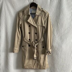 Classic Tan Trench Coat
